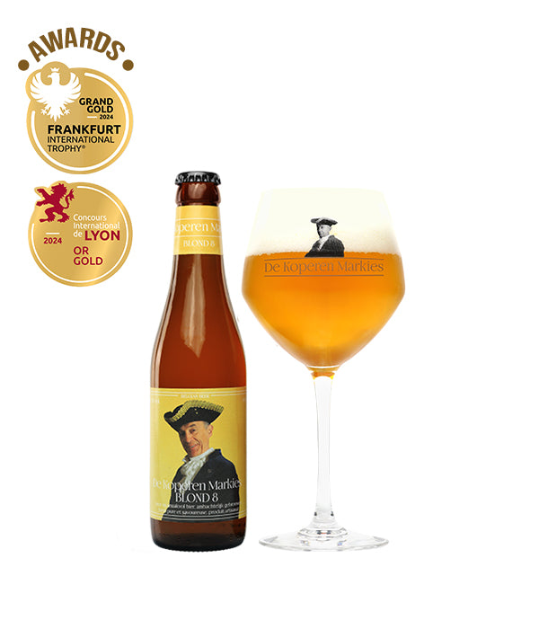 De Koperen Markies Blond 8 33cl