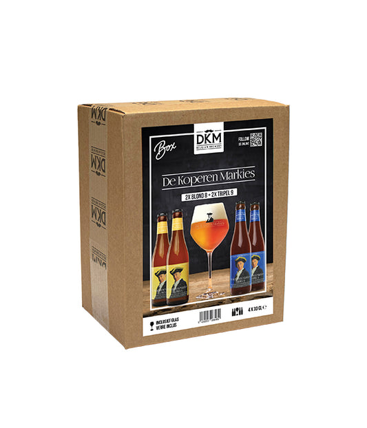 De Koperen Markies Blond 8 + Tripel 9 BOX