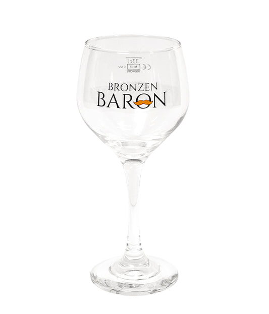 De Bronzen Baron glas
